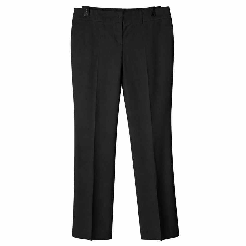 TALBOTS Signature Cotton Blend Stretch Gray Pants Size 14
